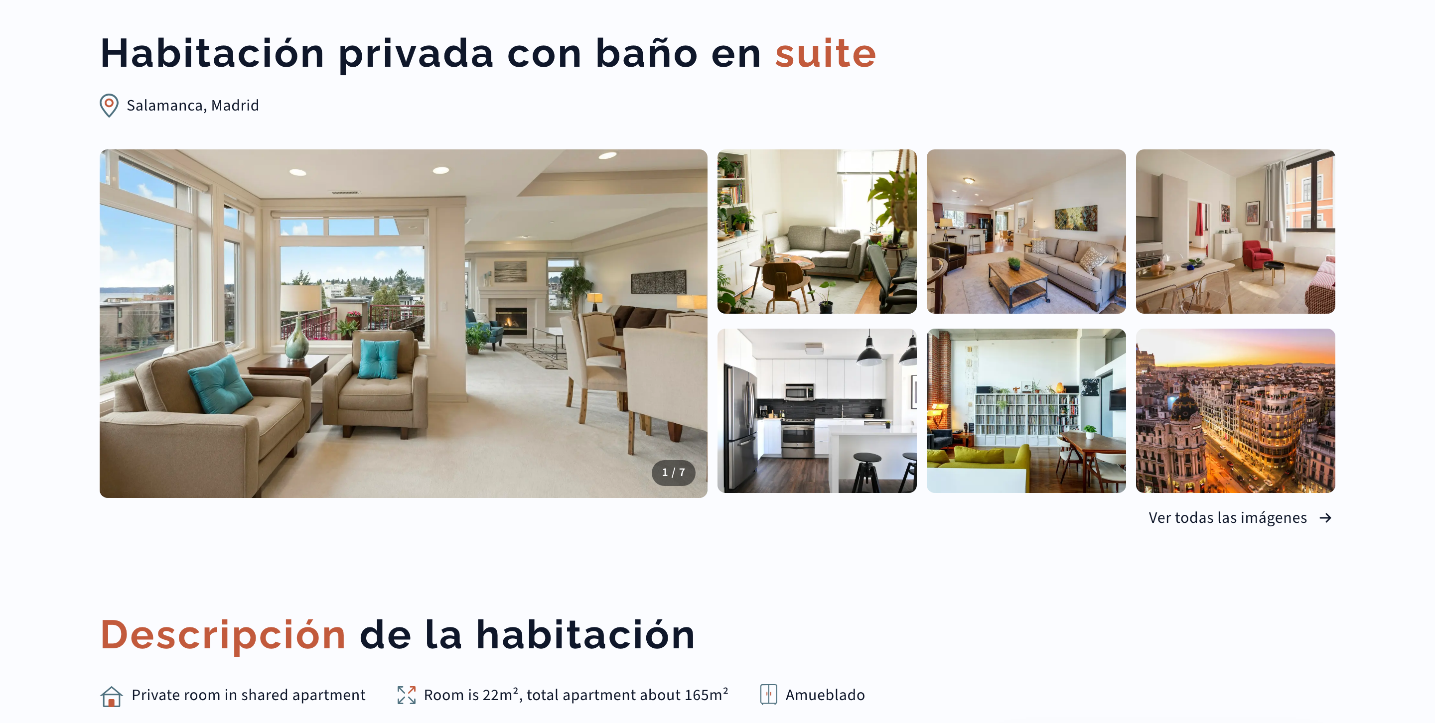 El mismo anuncio de Urbiqo, en español
